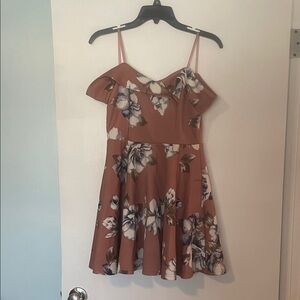 Floral Off-Shoulder Dress